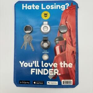 2 Pk Pebblebee Finder Item Tracker Phone GPS Bluetooth Keychain New In Packaging